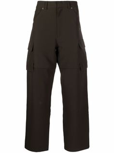 Jacquemus прямые брюки карго