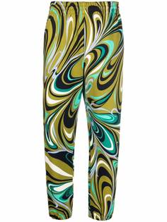 Emilio Pucci спортивные брюки с графичным принтом
