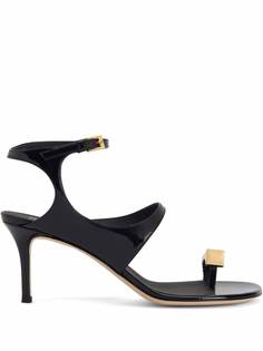 Giuseppe Zanotti лакированные кожаные босоножки Ciubecca 70