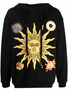 Moschino худи с графичным принтом