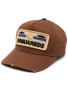 Dsquared2 кепка с нашивкой-логотипом