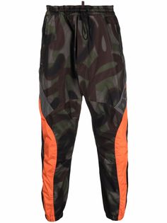Dsquared2 спортивные брюки с принтом граффити