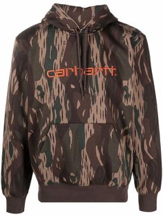 Carhartt WIP худи с вышитым логотипом