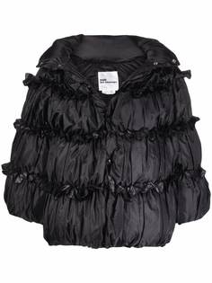 Comme Des Garçons Noir Kei Ninomiya пуховик с оборками