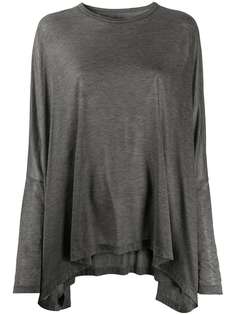 MM6 Maison Margiela топ с драпировкой