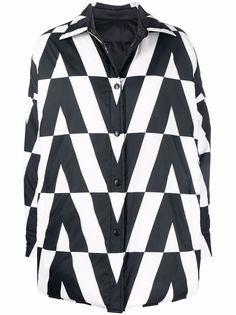 Valentino двусторонний пуховик с логотипом