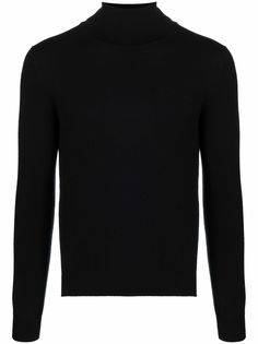 Maison Margiela джемпер тонкой вязки с высоким воротником