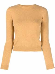 extreme cashmere кашемировый джемпер с круглым вырезом
