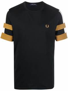 FRED PERRY футболка с вышитым логотипом