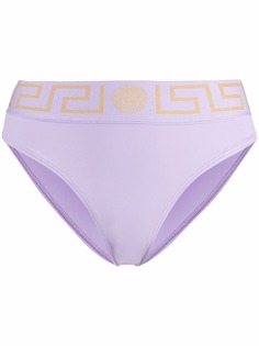 Versace плавки бикини с узором Greca Key