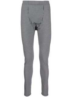 Comme Des Garçons Homme Plus брюки в ломаную клетку