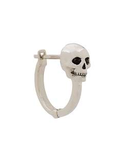 Northskull серьга-кольцо с черепом