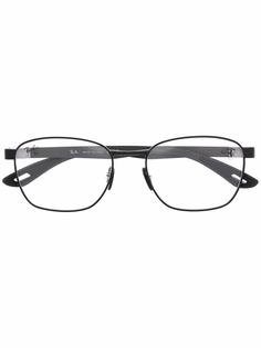 Ray-Ban очки в матовой квадратной оправе из коллаборации с Ferrari