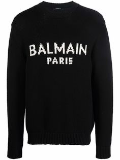 Balmain джемпер с логотипом