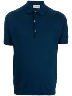 John Smedley трикотажная рубашка поло с короткими рукавами