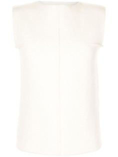 Jil Sander трикотажный топ без рукавов