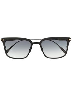 TOM FORD Eyewear солнцезащитные очки в прямоугольной оправе