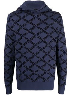 Emporio Armani худи с монограммой