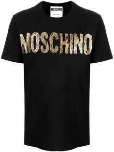 Moschino футболка с логотипом