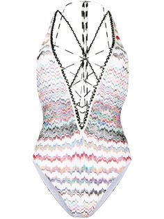 Missoni Mare купальник с узором зигзаг