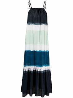 On The Island расклешенное платье в полоску без рукавов