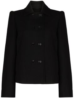 Lemaire LEMAIRE CT PEACOAT DB LS W CLLR RLXD FI