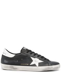 Golden Goose кеды Superstar на шнуровке