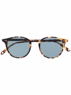Garrett Leight солнцезащитные очки Clune с затемненными линзами