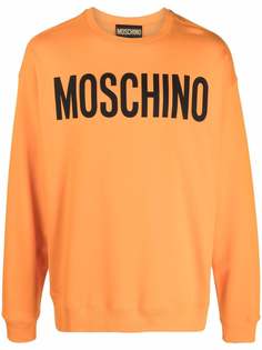 Moschino толстовка в стиле колор-блок с логотипом