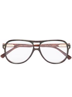Gucci Eyewear очки-авиаторы