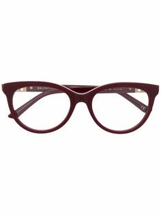 Balenciaga Eyewear очки в оправе кошачий глаз с логотипом