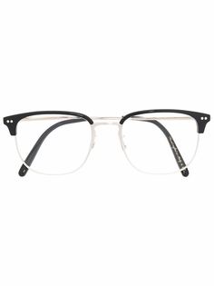 Oliver Peoples очки Willman в квадратной оправе