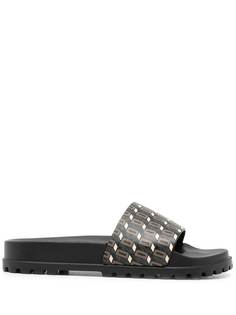 Dsquared2 шлепанцы с монограммой