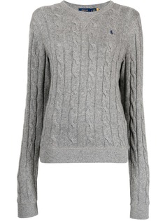 Polo Ralph Lauren джемпер фактурной вязки с логотипом