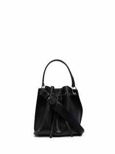 Ea7 Emporio Armani сумка-ведро из зернистой кожи с кулиской