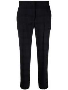 Pt01 клетчатые брюки кроя слим