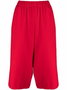 Comme Des Garçons Comme Des Garçons укороченные шерстяные брюки