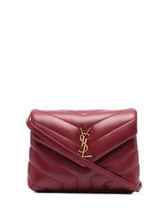 Saint Laurent стеганый клатч Loulou Toy