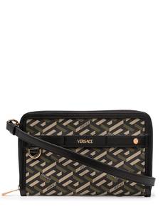 Versace сумка через плечо с узором La Greca