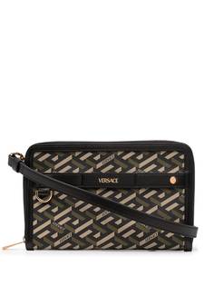 Versace сумка через плечо с узором La Greca