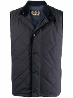 Barbour стеганый однобортный жилет