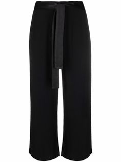 Pinko укороченные брюки с поясом
