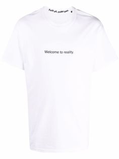F.A.M.T. футболка с принтом Welcome To Reality
