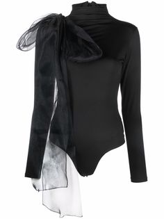 Atu Body Couture топ с бантом