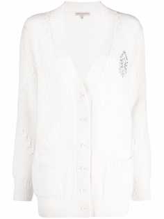 Ermanno Scervino кардиган фактурной вязки