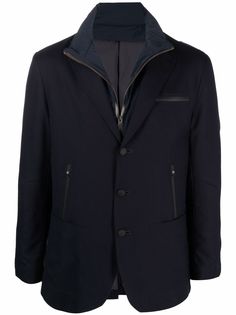 Corneliani многослойный однобортный пиджак