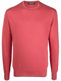 Loro Piana полосатый джемпер тонкой вязки