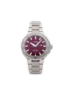 Oris наручные часы Aquis Date Cherry Edition pre-owned 41 мм