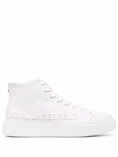 Karl Lagerfeld кроссовки с тисненым логотипом
