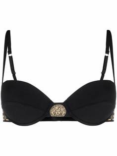 Versace бюстгальтер с узором Greca